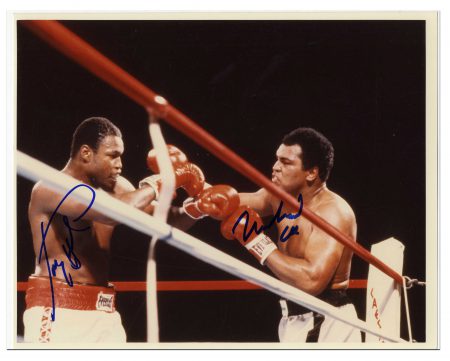 muhammad ali sparring larry holmes